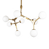 Картинка - Люстра на штанге Loft It Palmira 10191/8 Gold