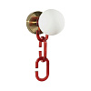 Картинка - Настенное бра Loft It Chain 10128W Red