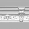 Картинка - Плинтус потолочный с рисунком DECOMASTER 95091 (170х155х2400мм)