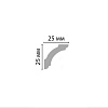 Картинка - Плинтус потолочный гладкий DECOMASTER 96251F гибкий (25*25*2400мм)