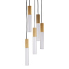 Картинка - Подвесной светильник Delight Collection Flume 5A ant.brass