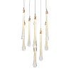 Картинка - Подвесной светильник Delight Collection Teardrop 10 gold