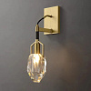 Картинка - Настенное бра Delight Collection Wall lamp 8960-1W brass/clear