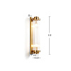 Картинка - Настенный светильник Delight Collection 88008W/L brass