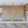 Картинка - Подвесной светильник Delight Collection Bubble brass/clear