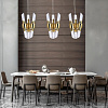 Картинка - Подвесной светильник Delight Collection Tycho 6 brass