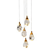 Картинка - Подвесной светильник Delight Collection 9701P/5R brass