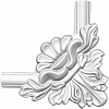 Картинка - Угол DECOMASTER DP-8032D (280*280*25мм)