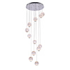 Картинка - Люстра каскадная Delight Collection MD20001012 MD20001012-12A chrome
