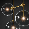 Картинка - Потолочный светильник Delight Collection Globe Mobile 7A brass