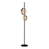 Картинка - Торшер Delight Collection Floor lamp 10728F black/gold