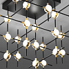 Картинка - Потолочный светильник Delight Collection Molecular 36 black/gold