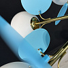Картинка - Потолочная люстра ImperiumLoft Matisse-Blue01 191900-26