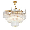 Картинка - Подвесная люстра Delight Collection 66018 66018 brushed brass