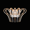 Картинка - Настенный светильник Delight Collection Tiella 270 gold/amber