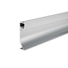 Картинка - Алюминиевый профиль плинтус с подсветкой 53x14 ALM-5314-S-2M
