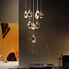 Картинка - Подвесной светильник Delight Collection Crystal rock 11 gold