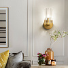 Картинка - Настенное бра Delight Collection Wall lamp 8816W gold/clear