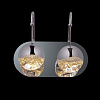 Картинка - Настенный светильник Delight Collection Globo 2C nickel