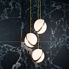 Картинка - Светильник подвесной Delight Collection Crescent 9182S/3S brass