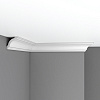 Картинка - Плинтус потолочный гладкий DECOMASTER 96110F гибкий (60*60*2400мм)