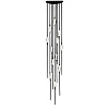 Картинка - Подвесной светильник Delight Collection Pezzo 12 pearl black
