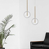 Картинка - Подвесной светильник Delight Collection 9217P/D120 gold