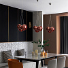 Картинка - Подвесной светильник Delight Collection 19152P/3 rose gold