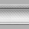 Картинка - Плинтус потолочный с рисунком DECOMASTER 95140 (150х163х2400мм)