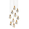 Картинка - Подвесной светильник Delight Collection 9701P/10R brass