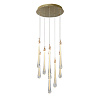 Картинка - Подвесной светильник Delight Collection Teardrop 10 gold