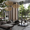 Картинка - Подвесная люстра Loft It Raimond 9027-75 Gold