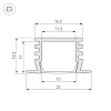 Картинка - Профиль PDS-F-2000 ANOD  012083