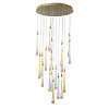 Картинка - Подвесной светильник Delight Collection Teardrop 19 gold